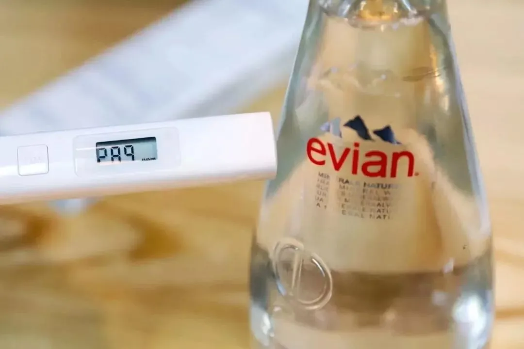 Evian bottled water Evian bottled water