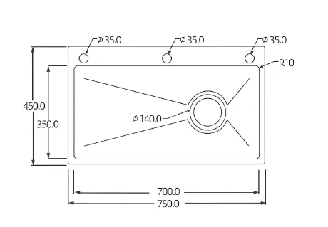 standard kitchen faucet hole size standard kitchen faucet hole size